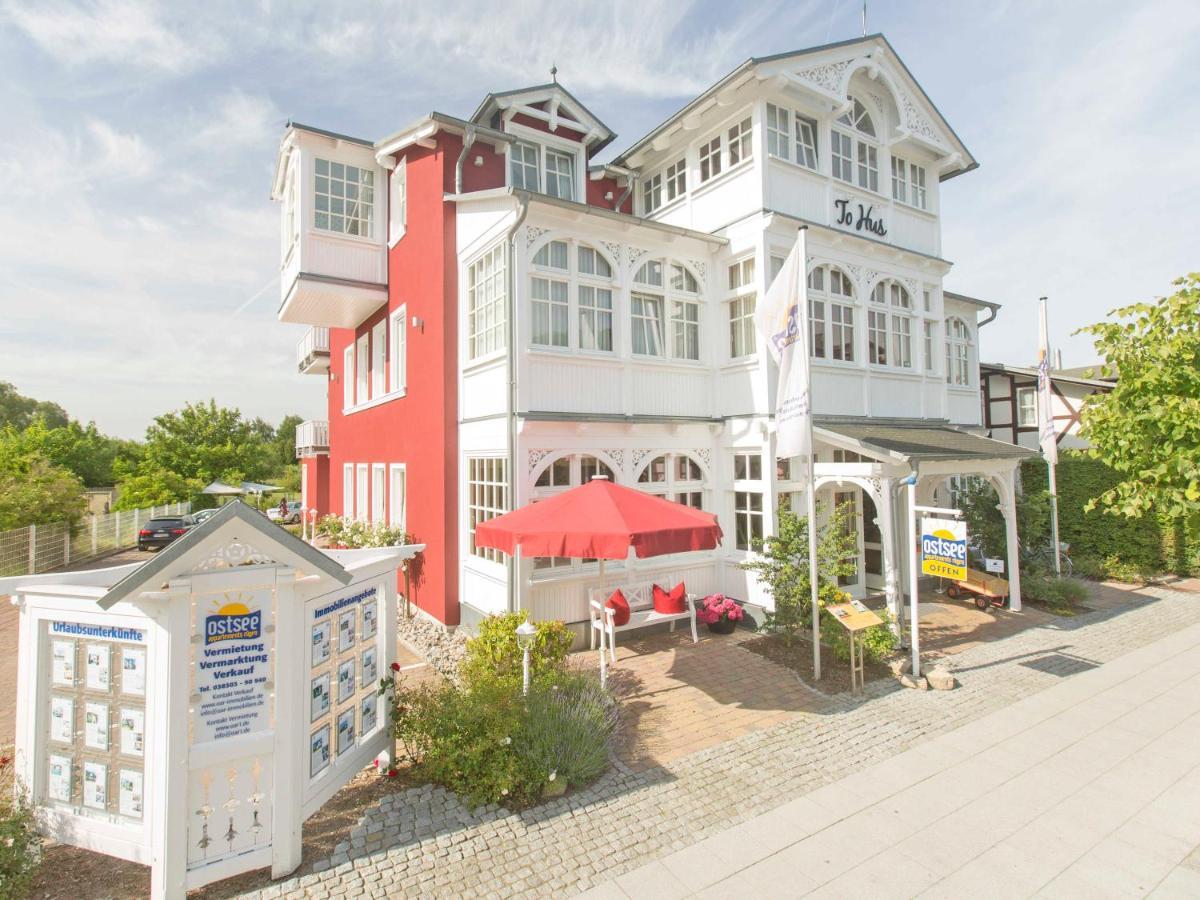 Villa "To Hus" In Sellin - Appartement 07 Im Dg Mit Kamin Und Balkon Ngoại thất bức ảnh